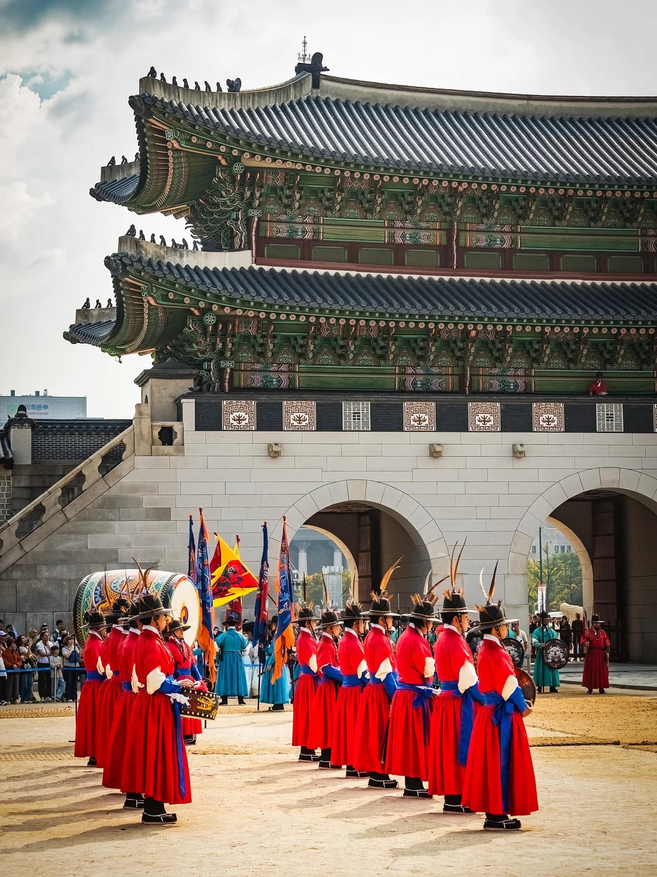 경복궁 수문장 교대식 — 서울 투어